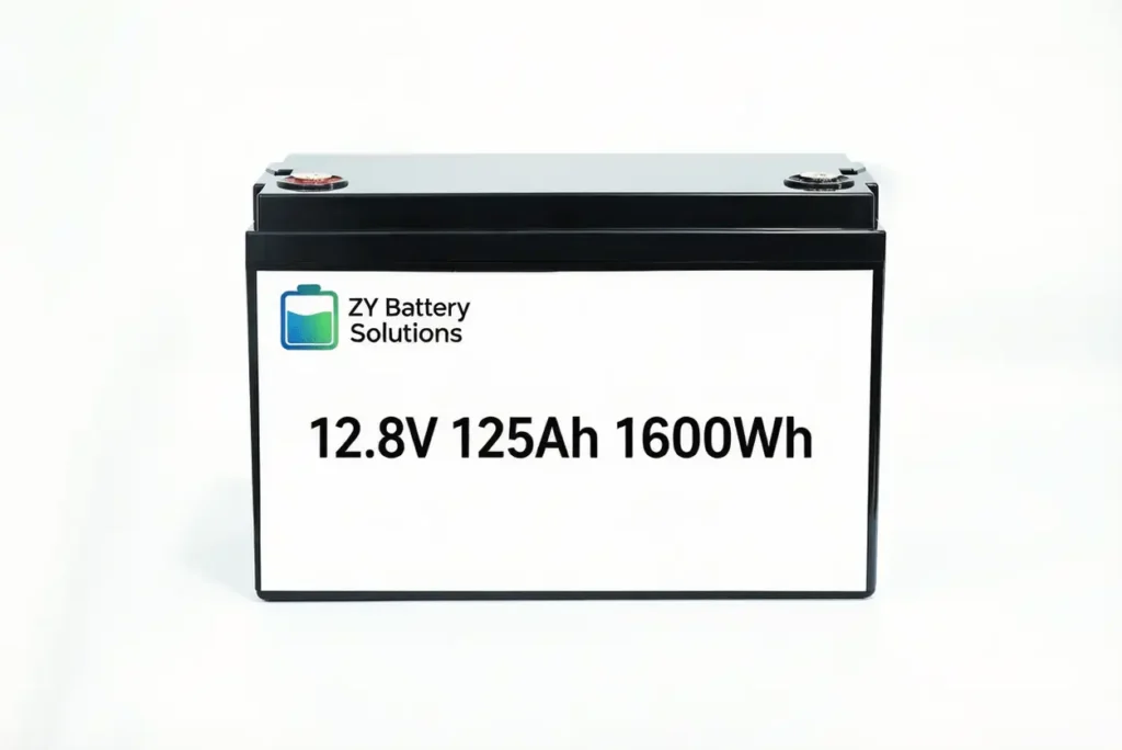 Lithium Battery 12.8V125Ah drop in lead acid battery