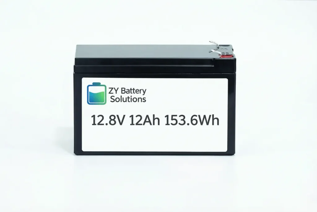 Lithium Battery 12.8V12Ah drop in replace lead acid battery