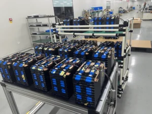 12.8V150Ah Lithium battery production site