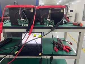 12.8V150Ah Lithium Battery test site