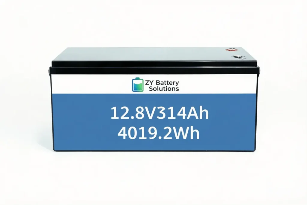 Lithium Battery 12.8V314Ah drop in lead acid battery
